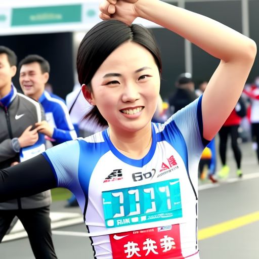 中国马拉松：李小波终点线前的微笑